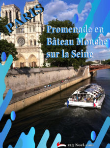 Cathédrale de PARIS et Bâteau mouche