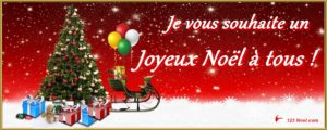 Je vous souhaite un Joyeux Noel à tous !