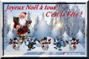 Joyeux Noel à tous ! c'est la fête !