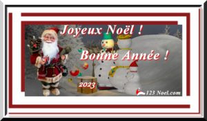 Joyeux Noel Bonne Année 2023
