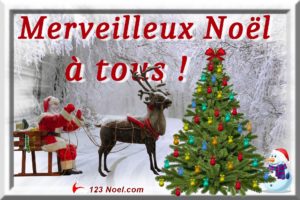 Merveilleux Noel à tous !