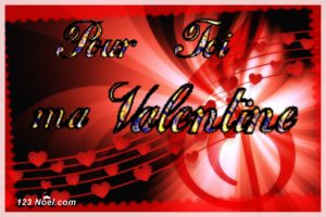 Pour toi ma Valentine