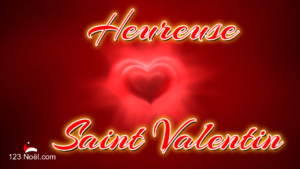 Heureuse Saint Valentin (carte animée)