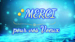 MERCI pour vos Voeux