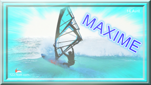 Bonne Fête MAXIME