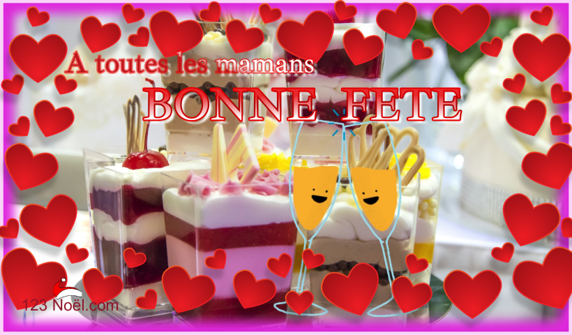A toutes les mamans. Bonne Fête !