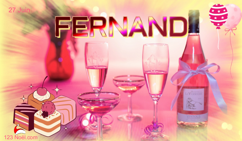 Bonne Fête Fernand !