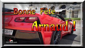 Bonne Fête Arnaud !