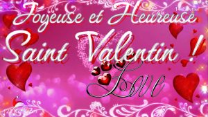 Joyeuse Saint Valentin !
