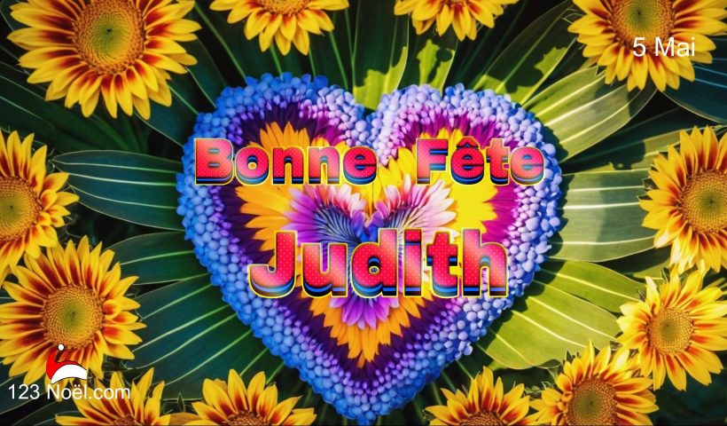 Bonne Fête Judith