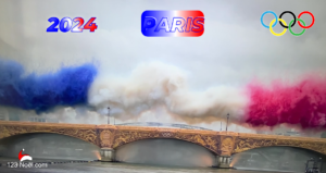 Cérémonie d'ouverture JO 2024 Fumée tricolore