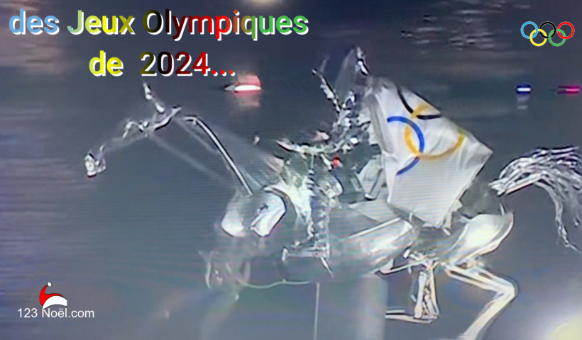 Le cheval mécanique ! Cérémonie ouverture JO 2024